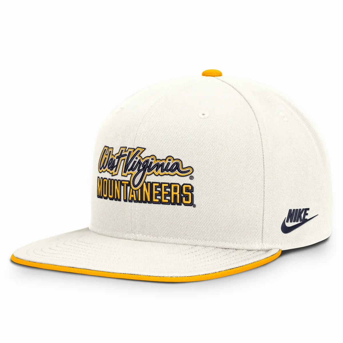 West Virginia Legacy Letter & Mascot Pro Dri-FIT College Adjustable Hat by Nike