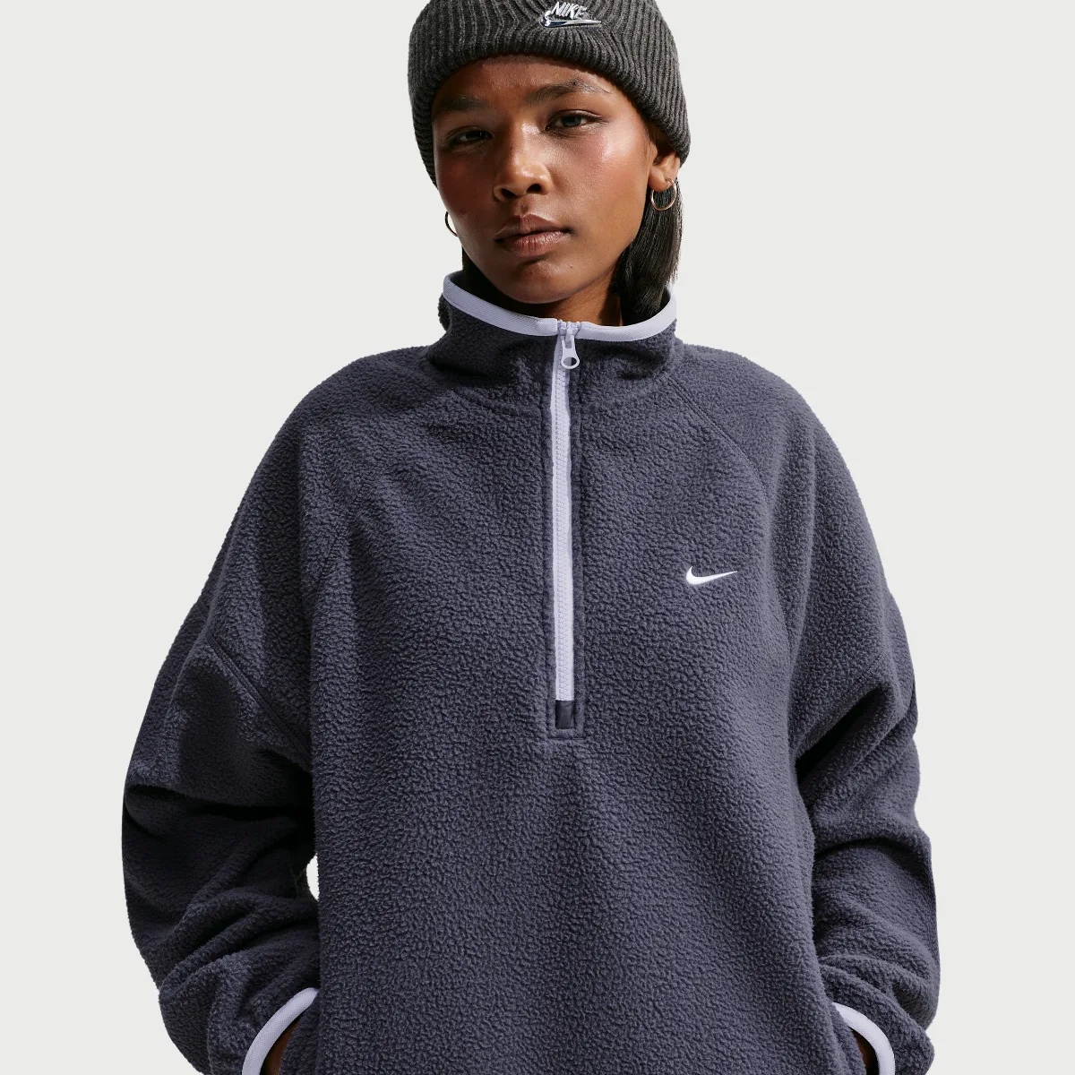 Sportswear Oversized Fleece Top