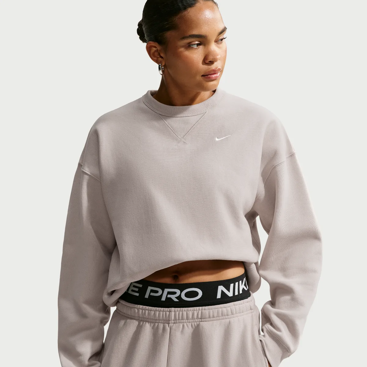 Studio Fleece Heavyweight Oversized Crew by Nike