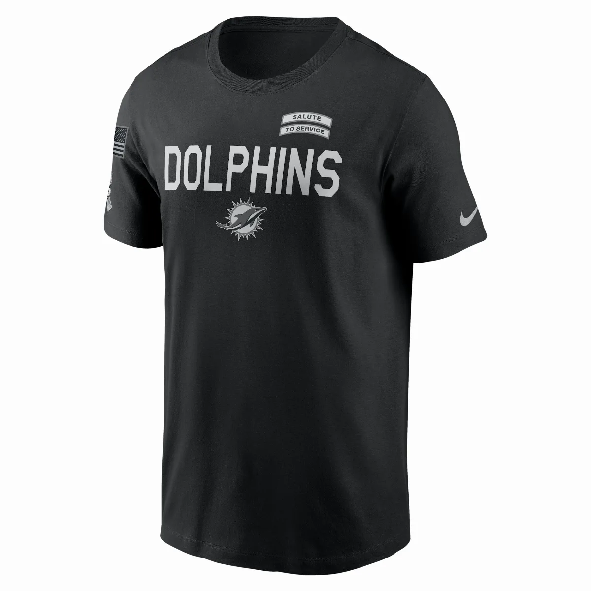 Miami Dolphins Salute to Service Sideline Dri-FIT NFL T-Shirt by Nike