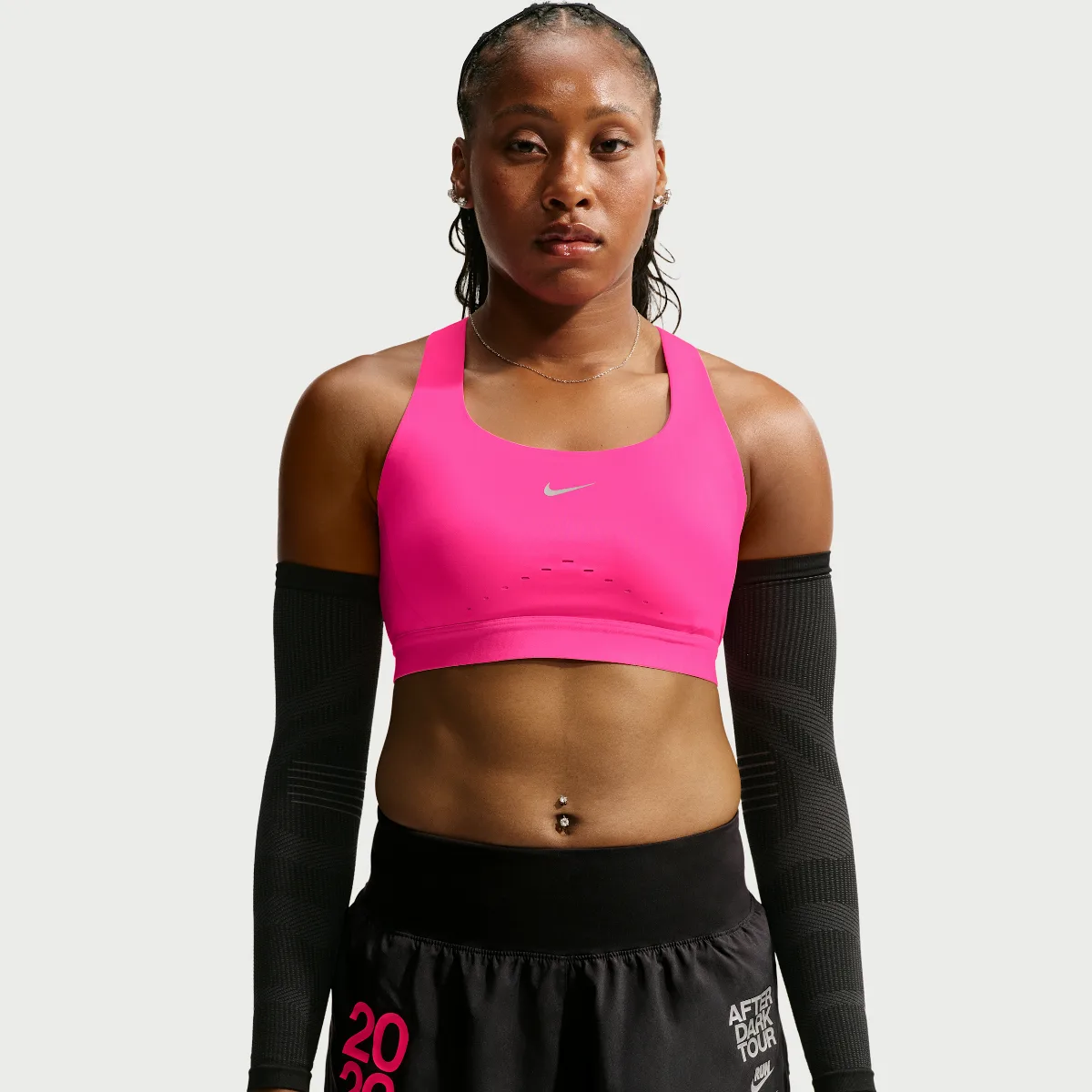 Swift High-Support Lightly Lined Sports Bra by Nike