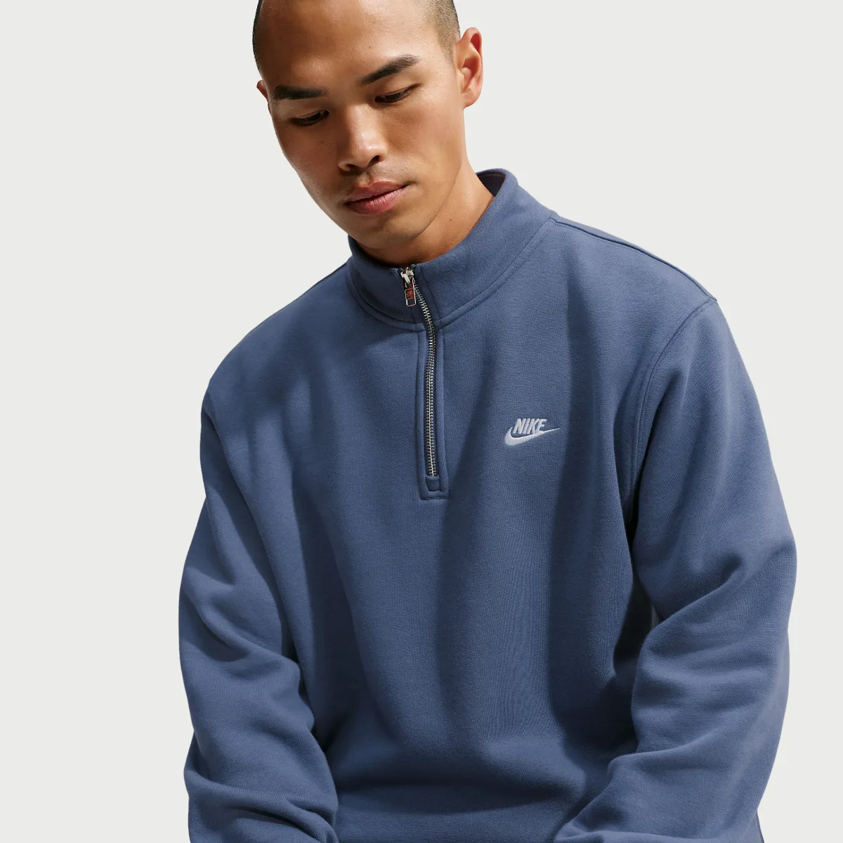 Sportswear Club 1/2-Zip Fleece Top by Nike