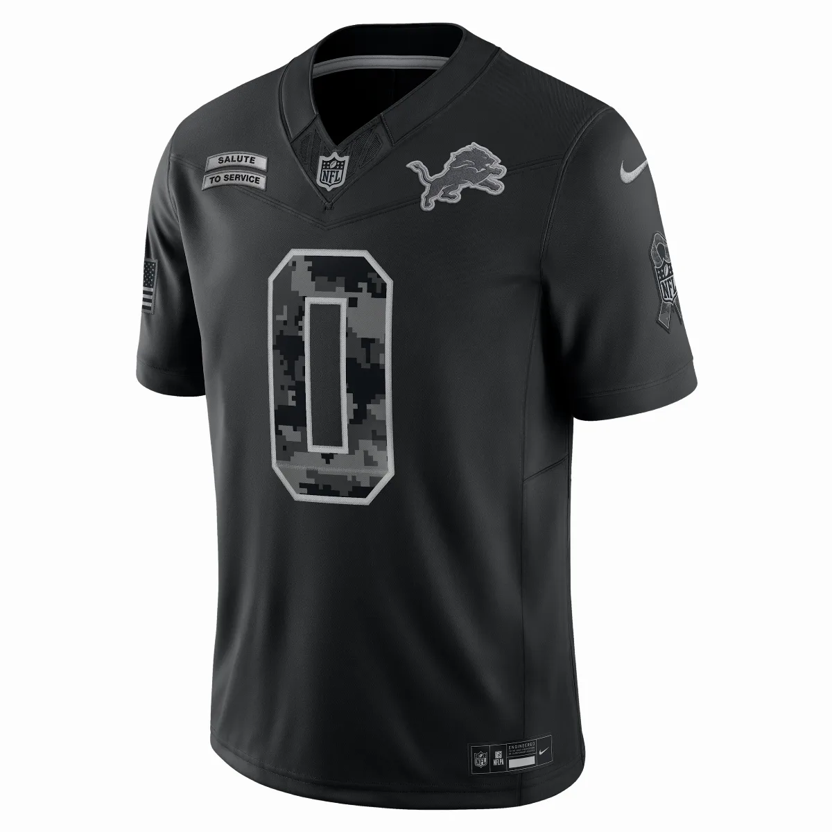 Jahmyr Gibbs Detroit Lions Salute to Service Dri-FIT NFL Limited Jersey by Nike