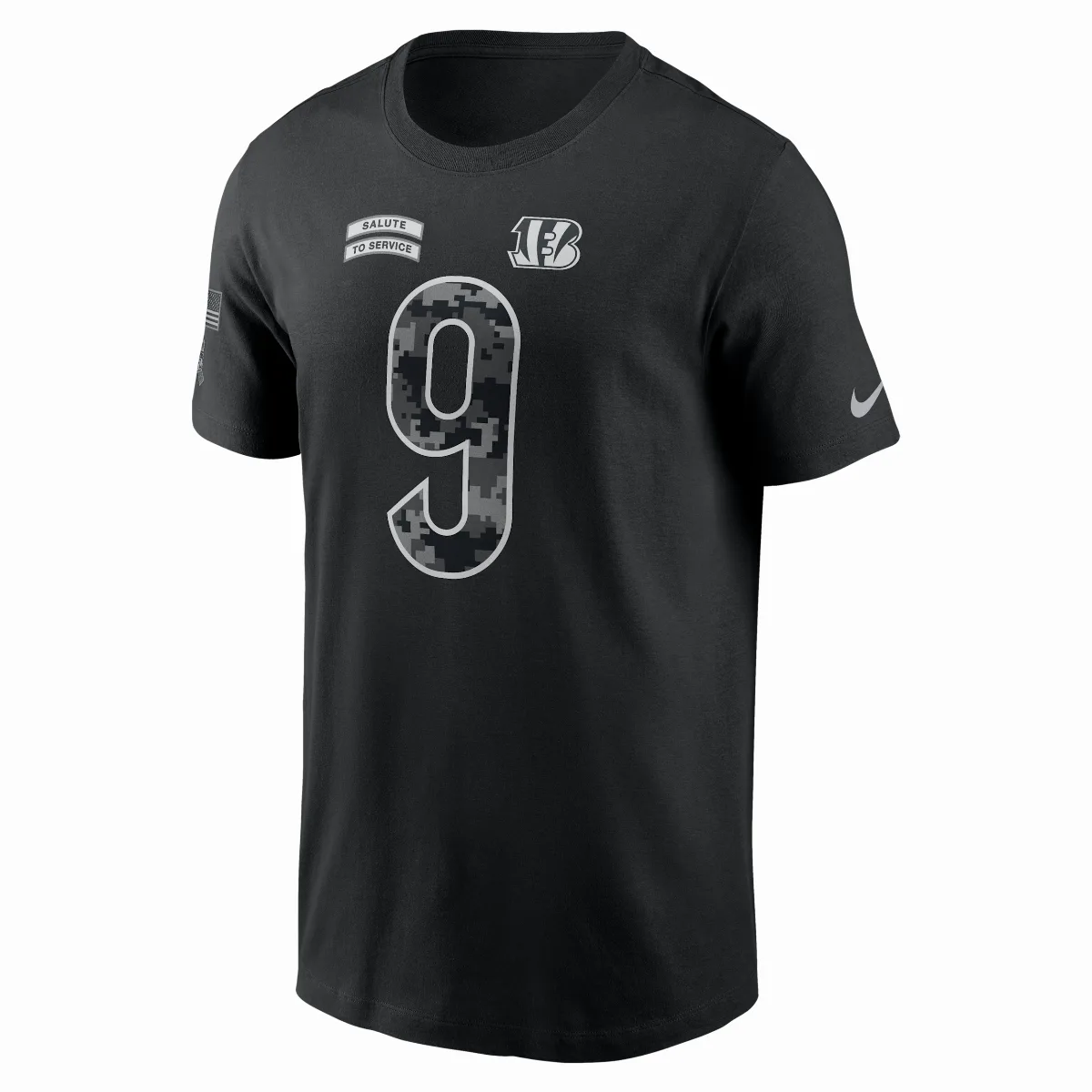 Joe Burrow Cincinnati Bengals Salute to Service NFL T-Shirt by Nike