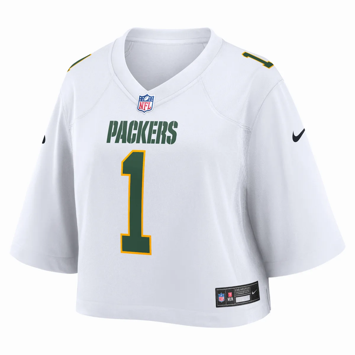 Micah Parsons Green Bay Packers NFL Cropped Tundra Game Jersey by Nike