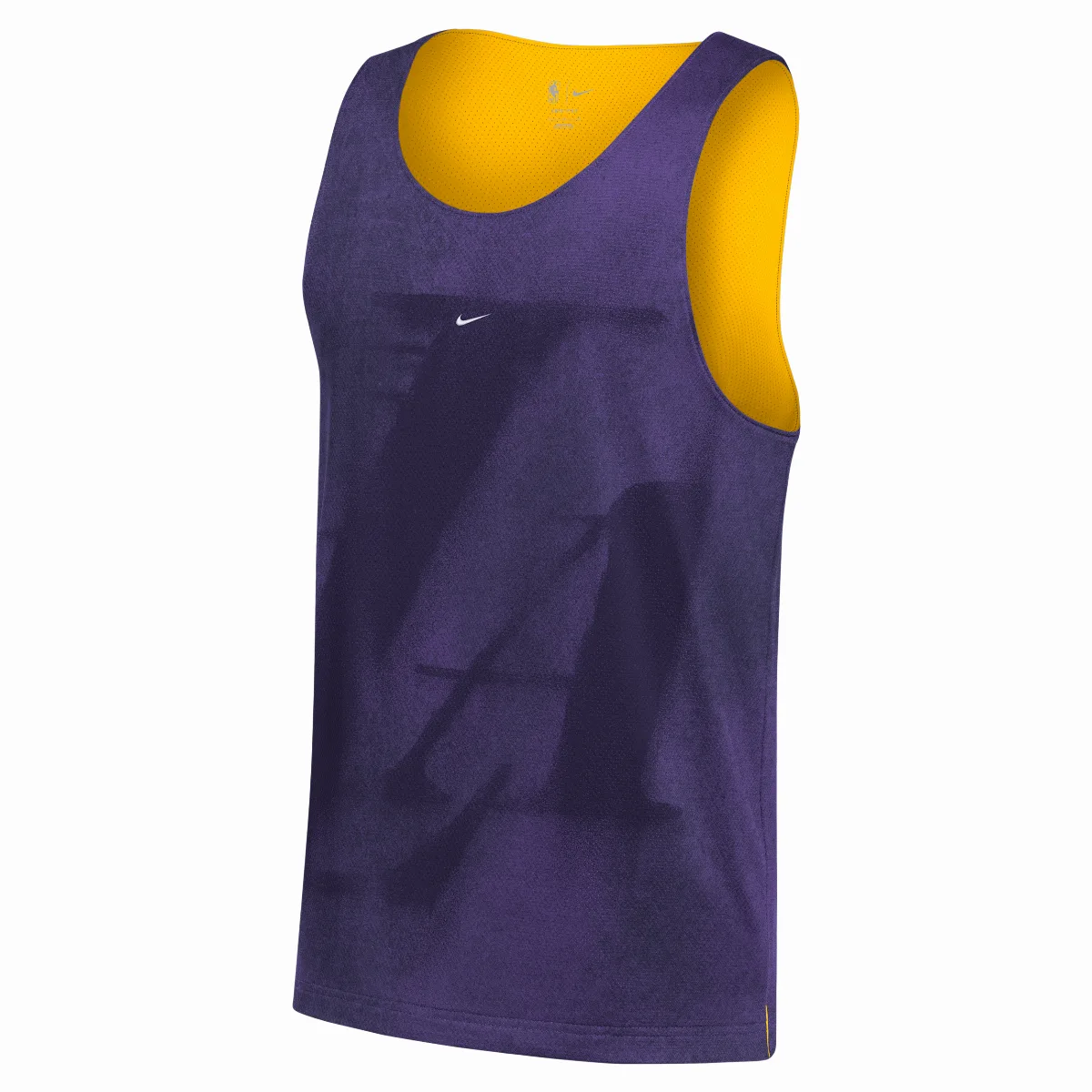 Los Angeles Lakers Standard Issue Mesh Basketball Jersey