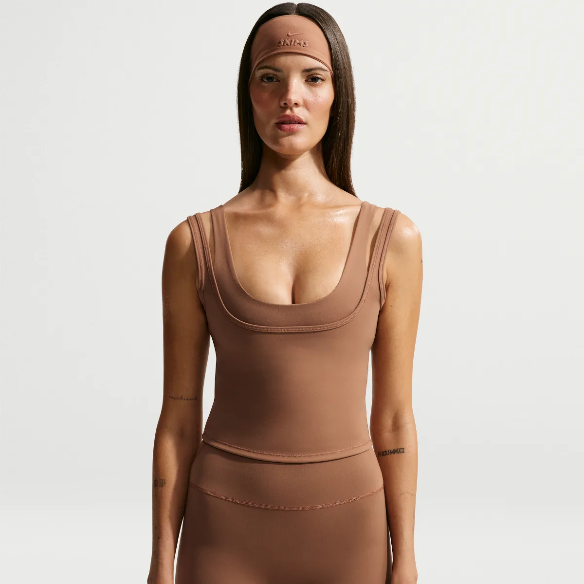 Nike SKIMS Matte Double-Strap Scoop Tank Top by Nike