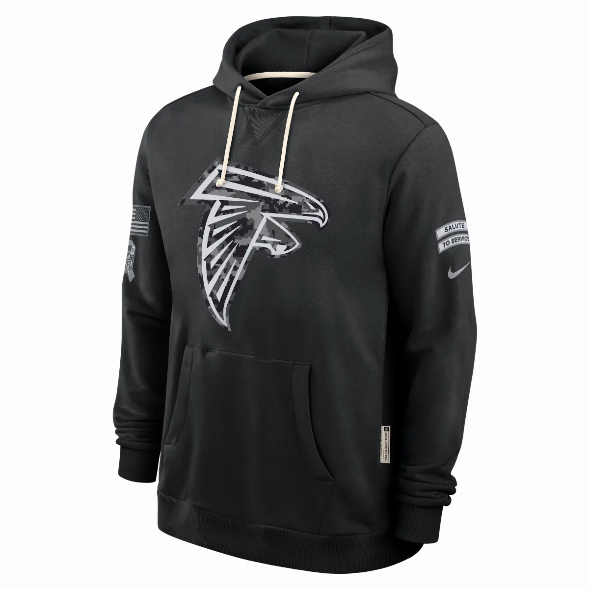 Atlanta Falcons Salute to Service Sideline Dri-FIT NFL Pullover Hoodie by Nike