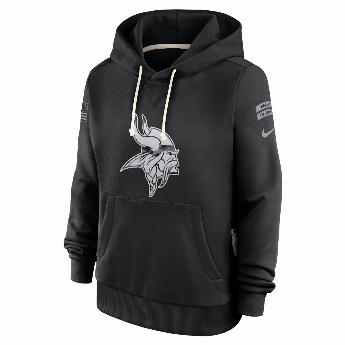 Minnesota Vikings Salute to Service Sideline Dri-FIT NFL Pullover Hoodie