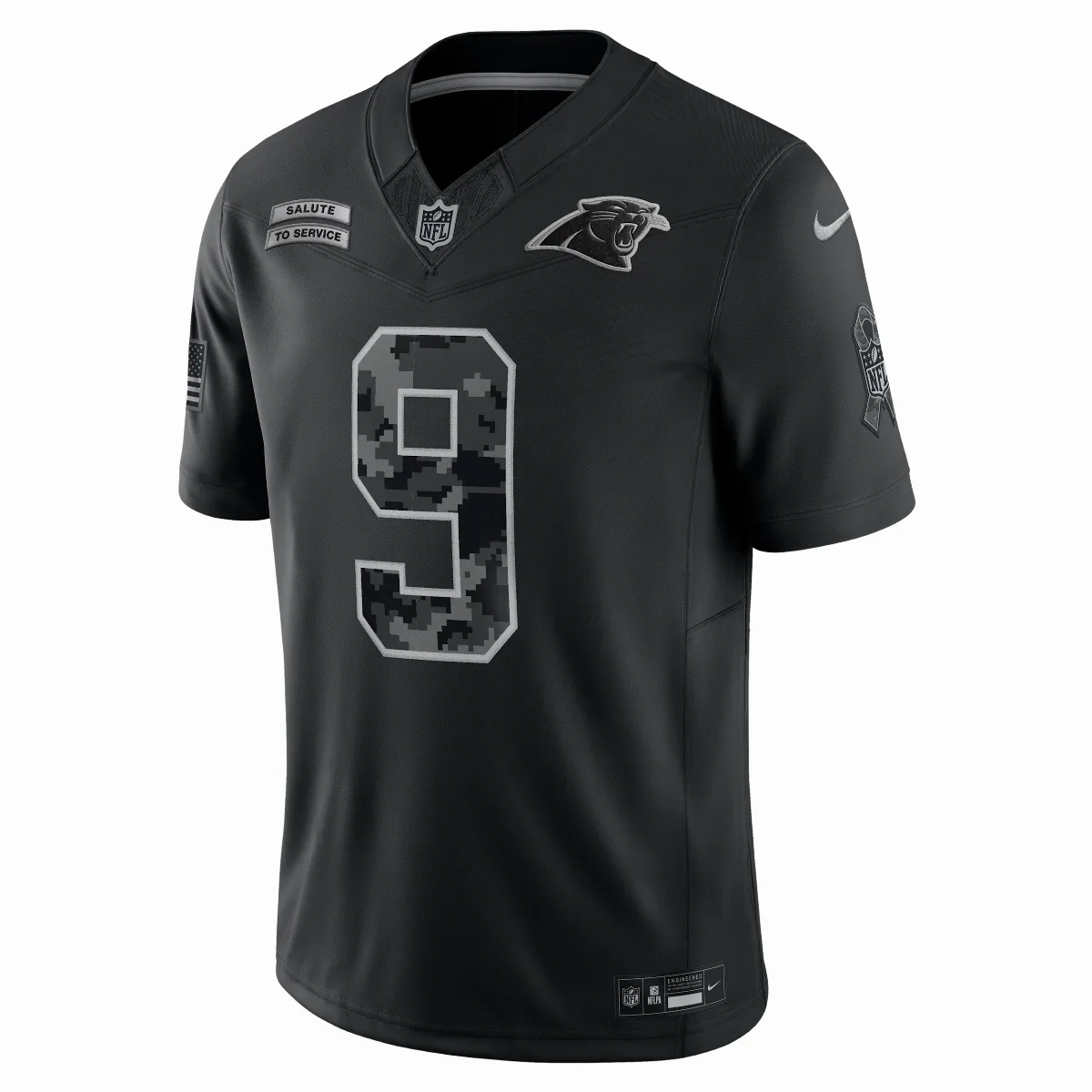 Bryce Young Carolina Panthers Salute to Service Dri-FIT NFL Limited Jersey by Nike