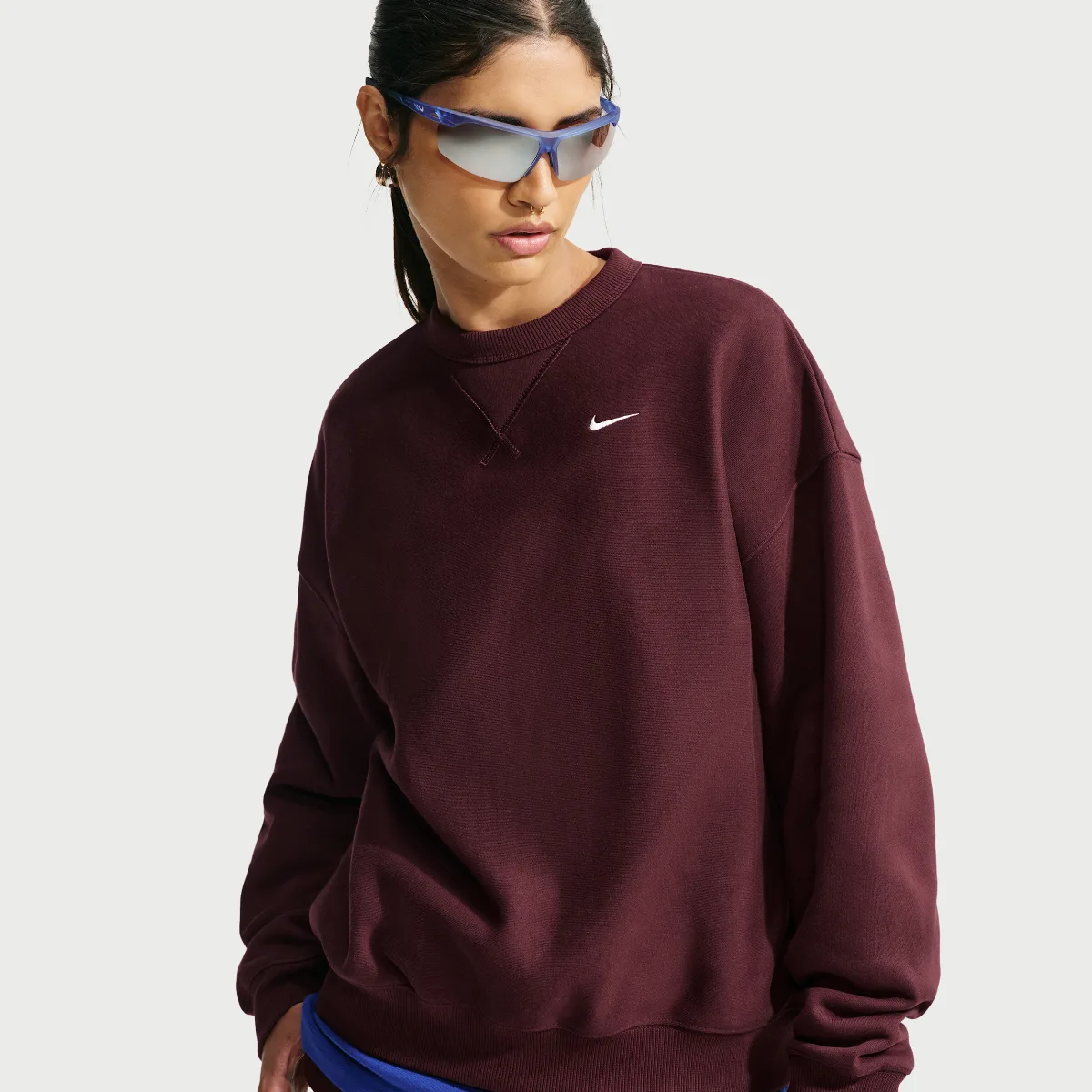 Studio Fleece Heavyweight Oversized Crew