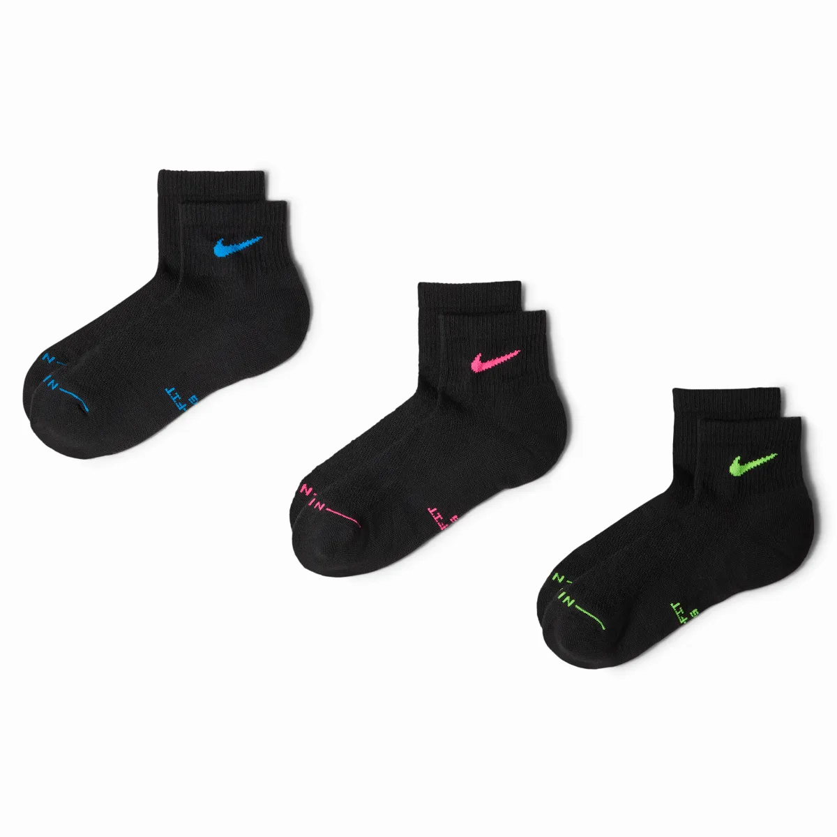 Nike Everyday Elevated Ankle Socks (3 Pairs) by Nike