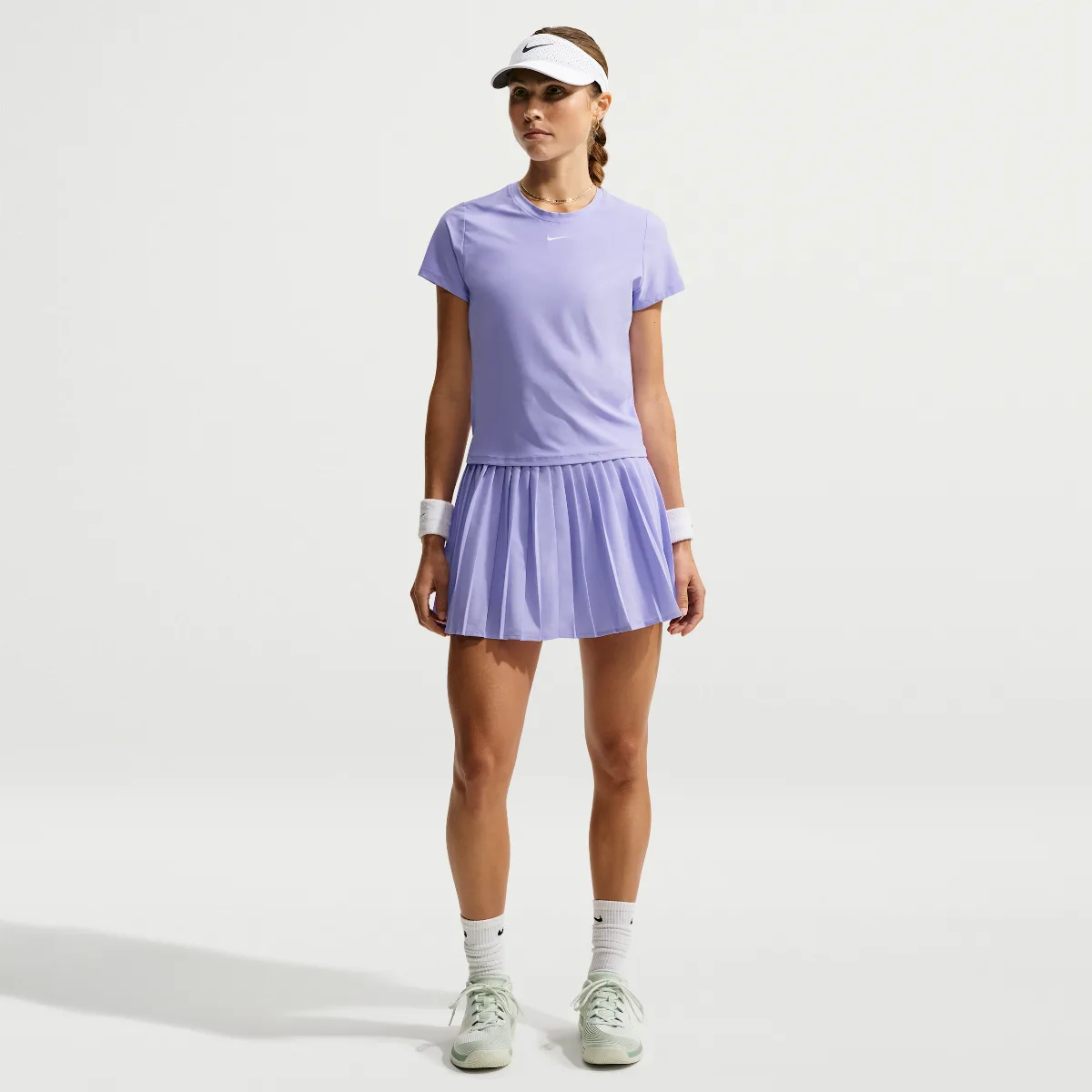 Victory Dri-FIT High-Waisted Tennis Skirt