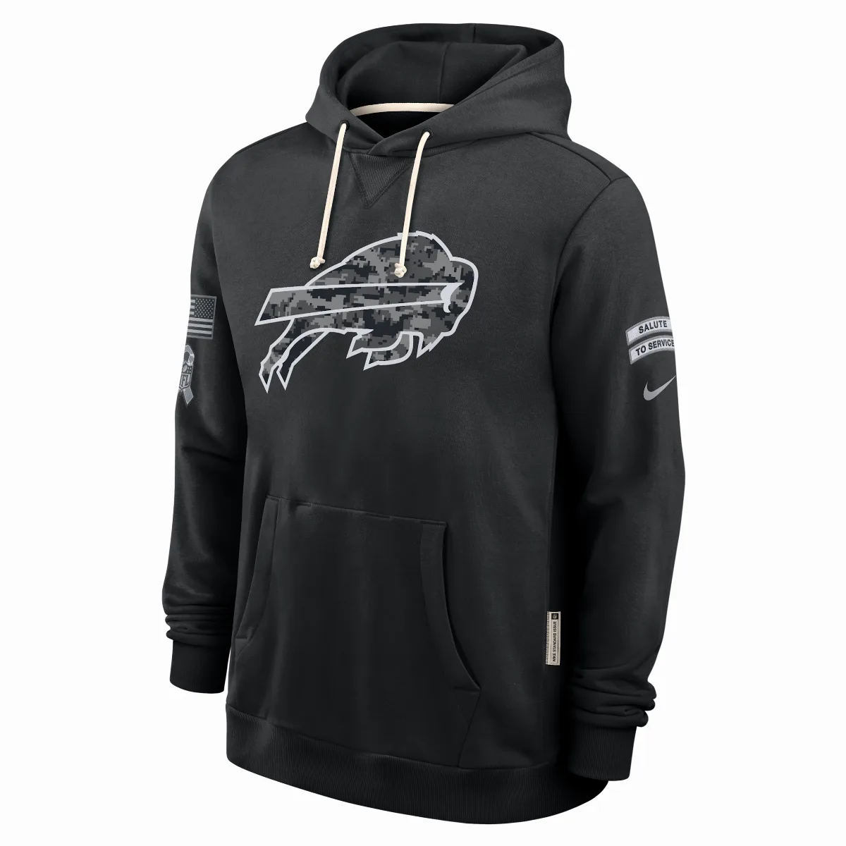 Buffalo Bills Salute to Service Sideline Dri-FIT NFL Pullover Hoodie by Nike