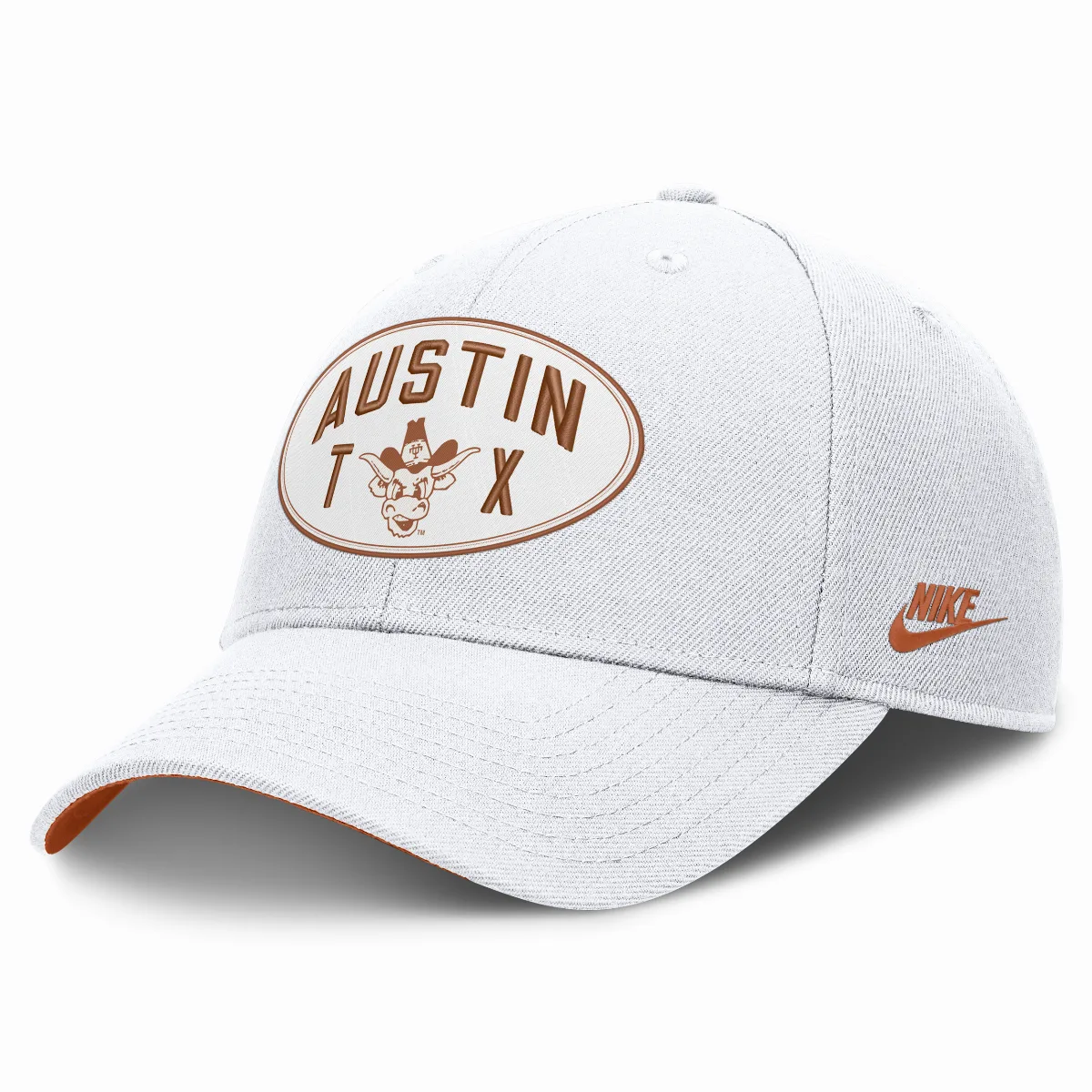 Texas Legacy Letter & Location Rise Dri-FIT College A-Frame Adjustable Hat by Nike
