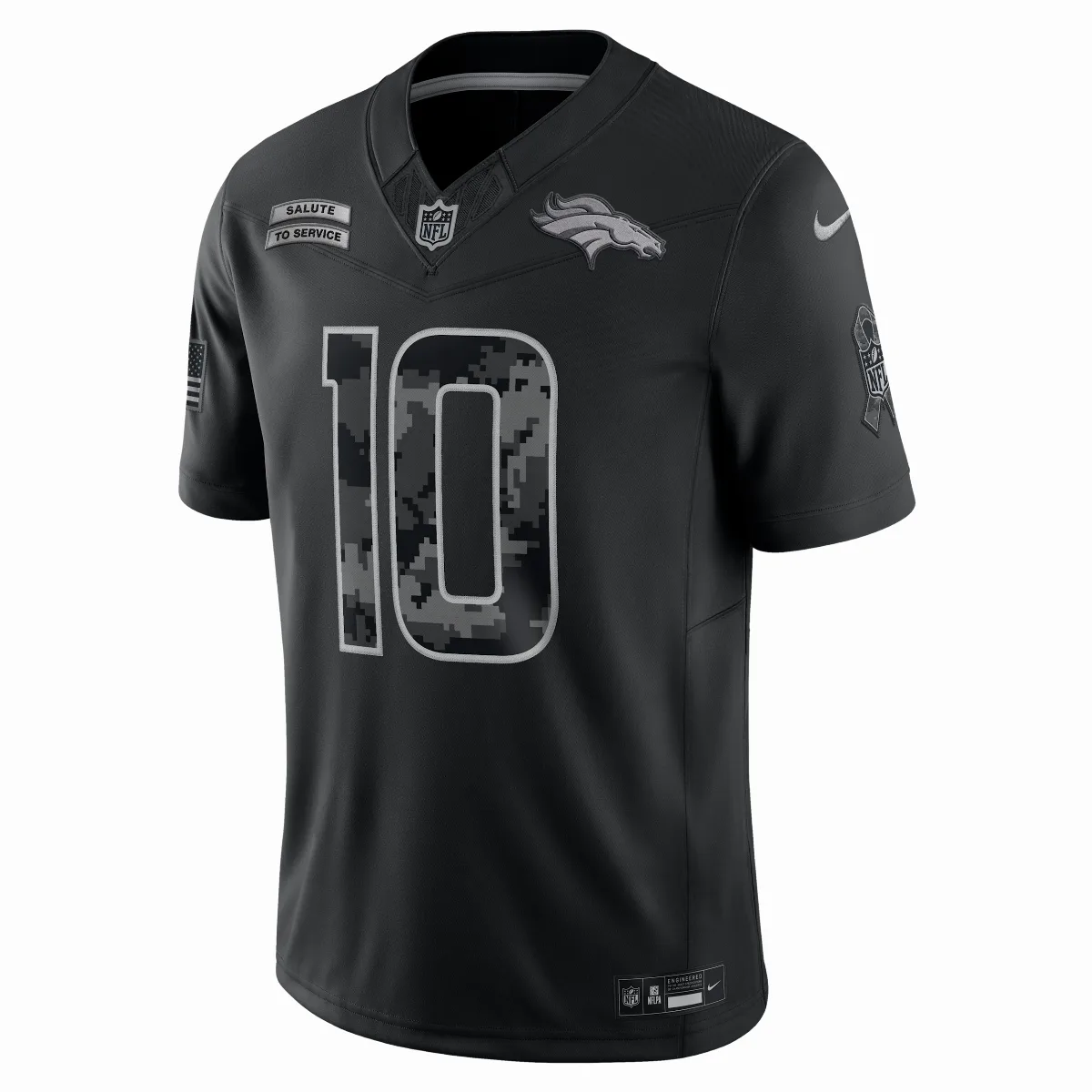 Bo Nix Denver Broncos Salute to Service Dri-FIT NFL Limited Jersey by Nike