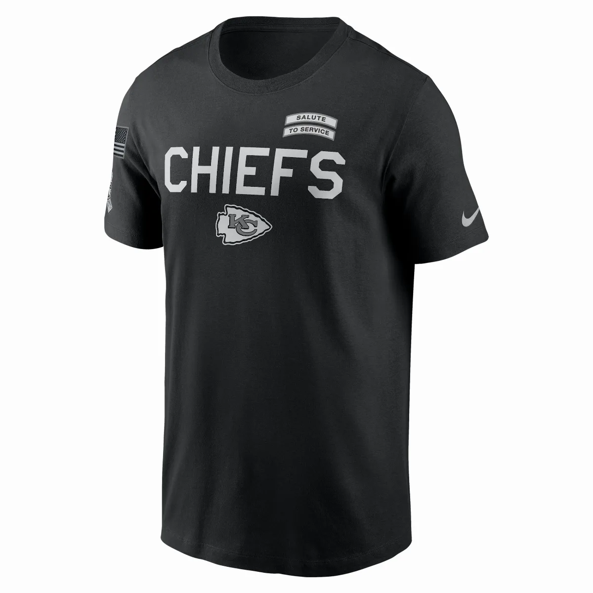 Kansas City Chiefs Salute to Service Sideline Dri-FIT NFL T-Shirt by Nike