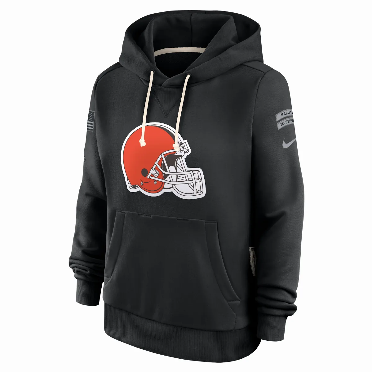 Cleveland Browns Salute to Service Sideline Dri-FIT NFL Pullover Hoodie