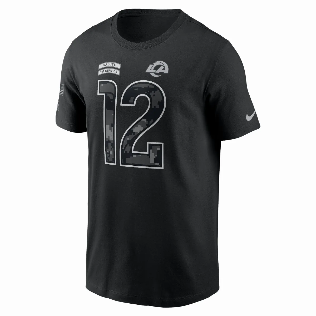 Puka Nacua Los Angeles Rams Salute to Service NFL T-Shirt by Nike