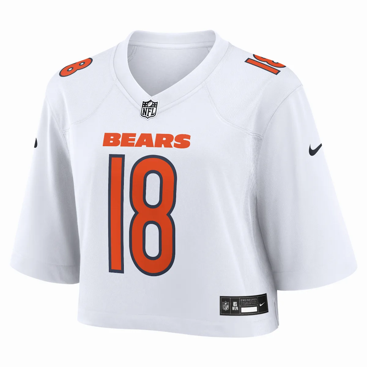 Caleb Williams Chicago Bears NFL Cropped Tundra Game Jersey by Nike