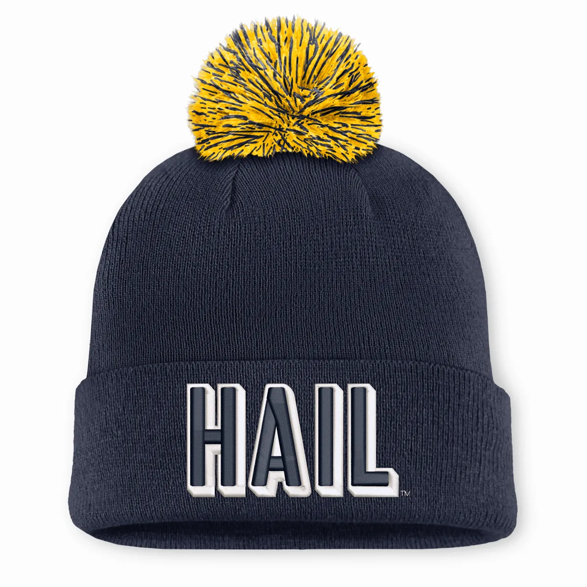 Michigan Peak College Cuffed Beanie by Nike