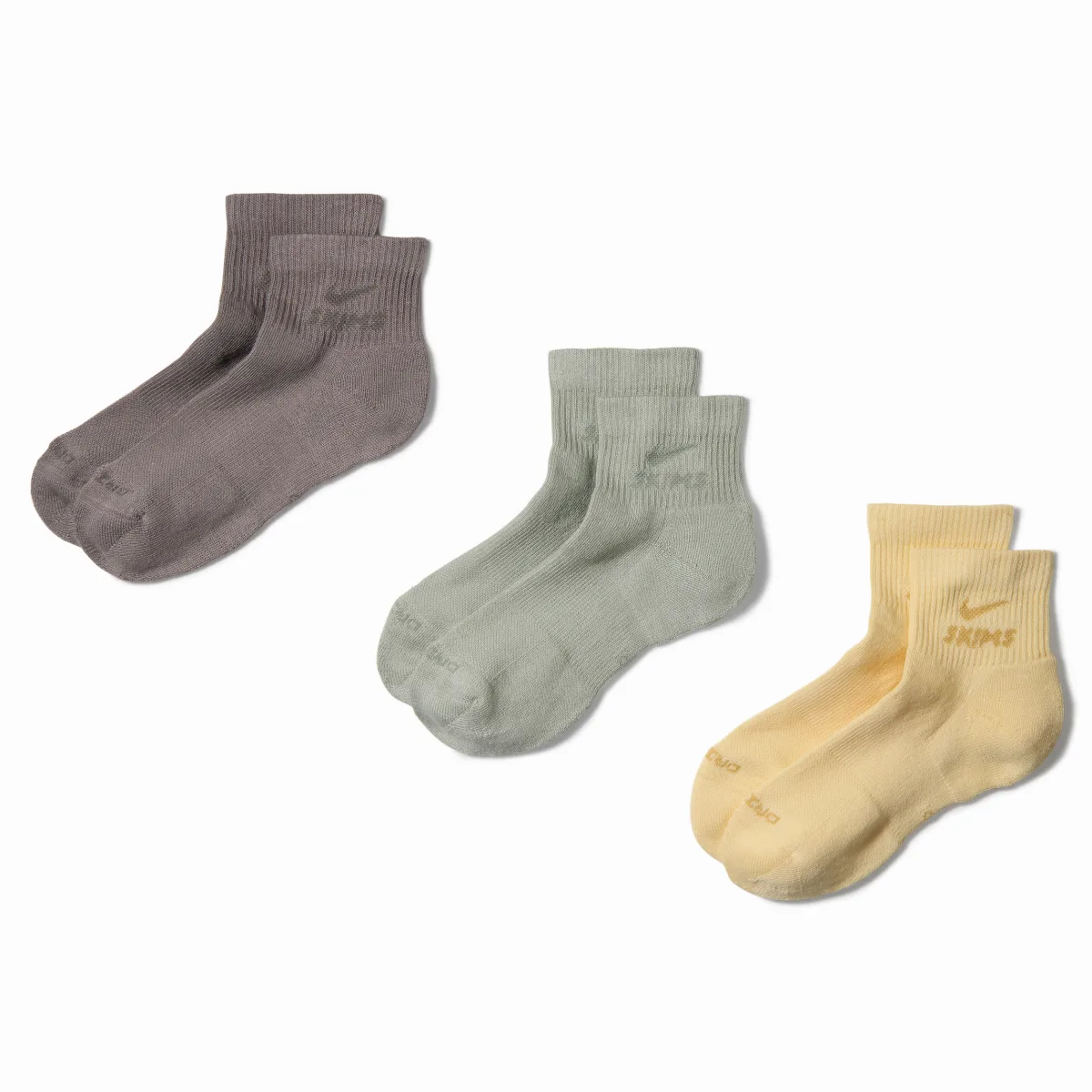 Nike SKIMS Dri-FIT Quarter Sock (3 Pairs) by Nike