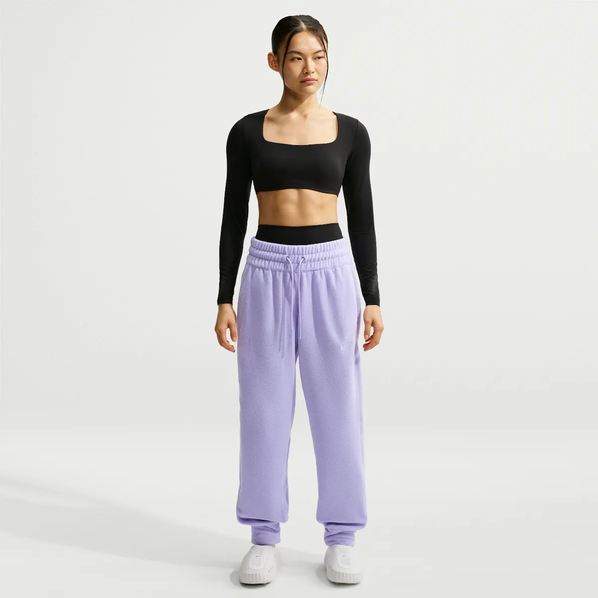 One Therma-FIT Mid-Rise Fleece Jogger Pants by Nike