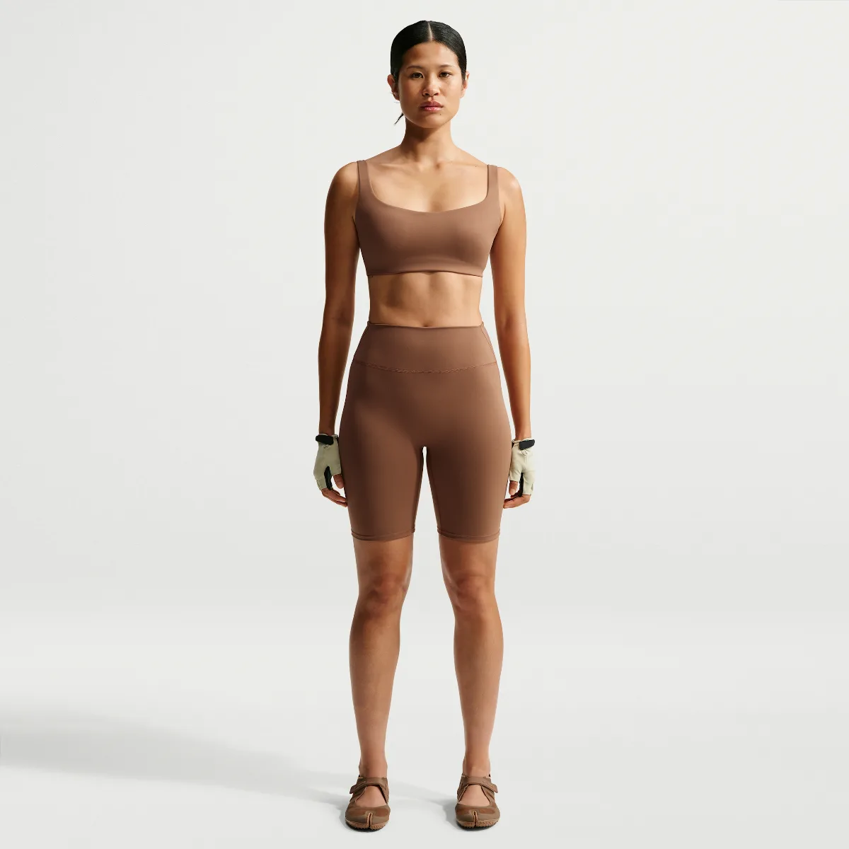 Nike SKIMS Matte High-Waisted 7" Biker Shorts by Nike