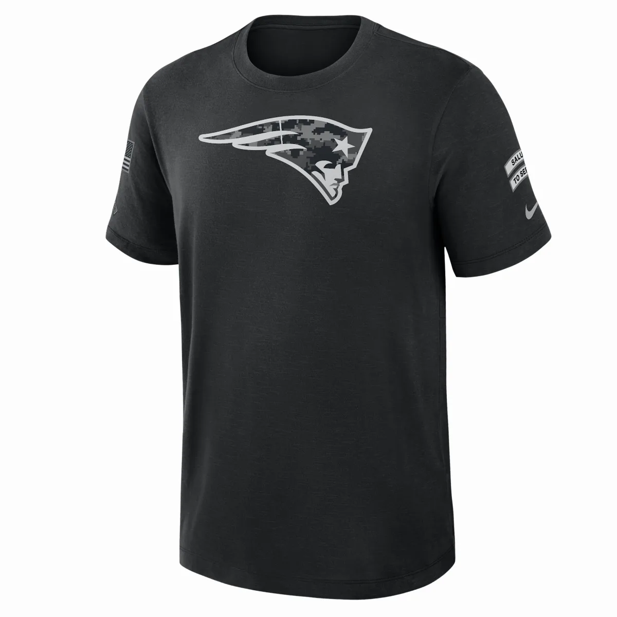 New England Patriots Salute to Service Slub Dri-FIT NFL T-Shirt by Nike