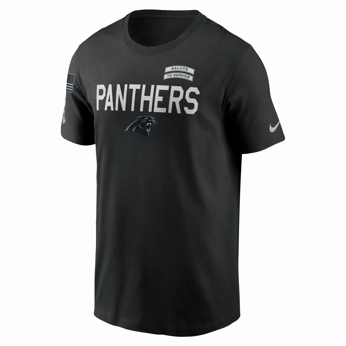Carolina Panthers Salute to Service Sideline Dri-FIT NFL T-Shirt by Nike