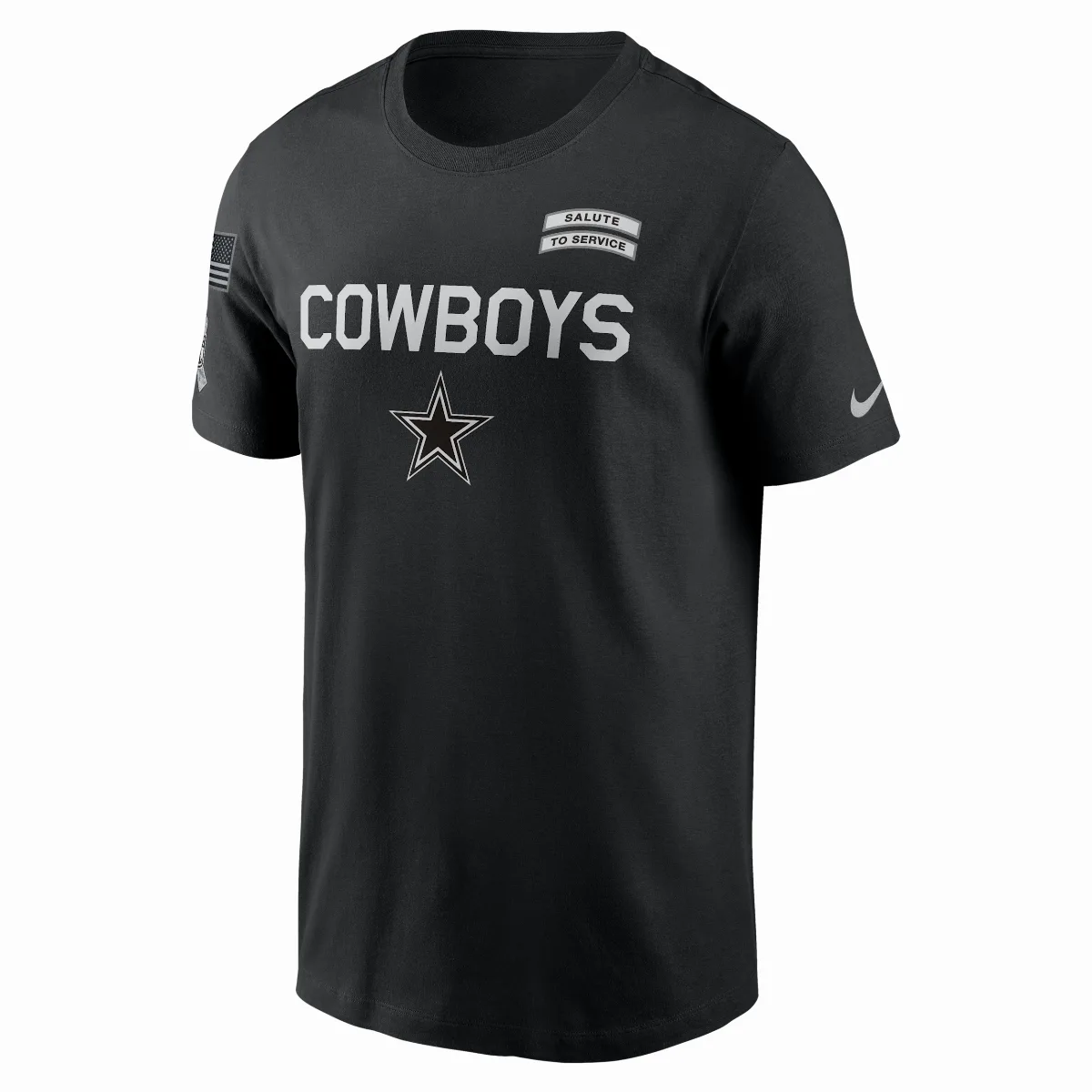 Dallas Cowboys Salute to Service Sideline Dri-FIT NFL T-Shirt by Nike