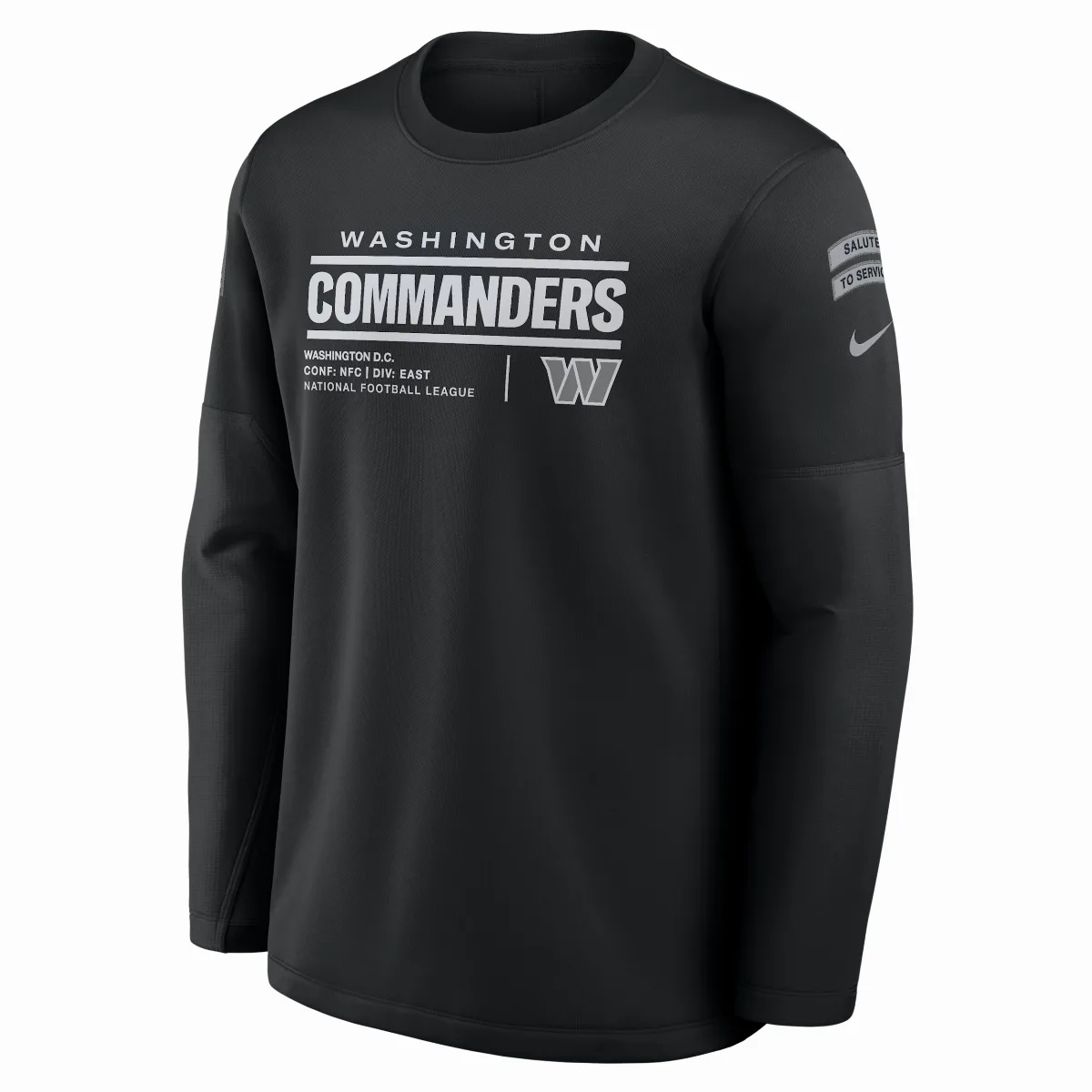 Washington Commanders Salute to Service Sideline Coaches NFL Pullover Crew by Nike