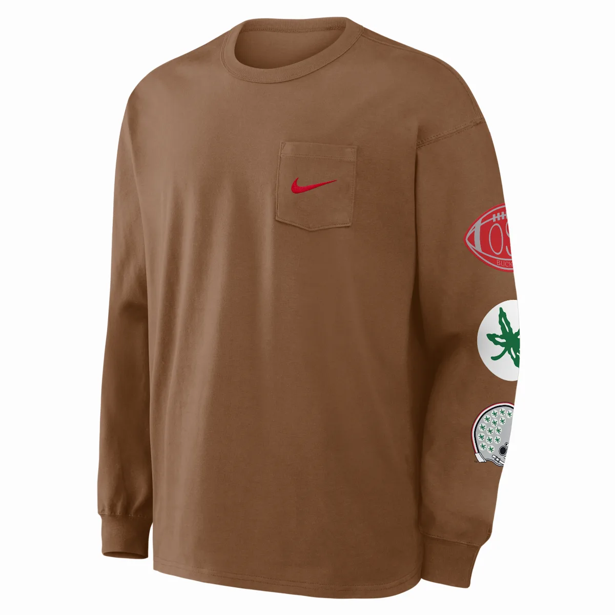 Ohio State Academic Max90 Pocket College Long-Sleeve T-Shirt by Nike