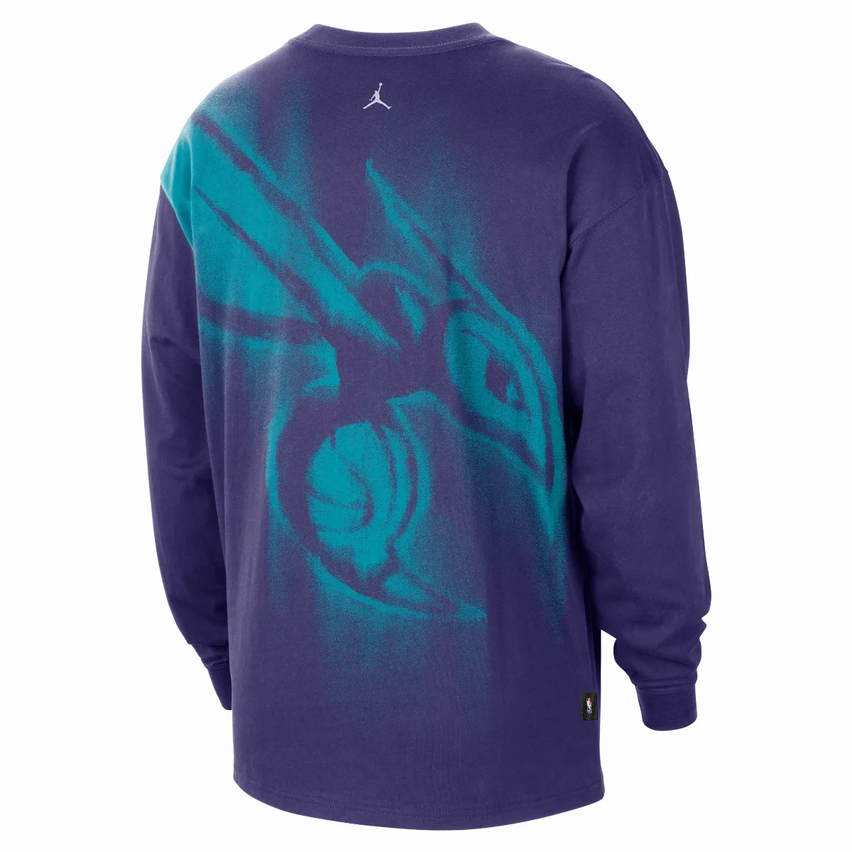 Charlotte Hornets Standard Issue Basketball Long-Sleeve Top by Nike