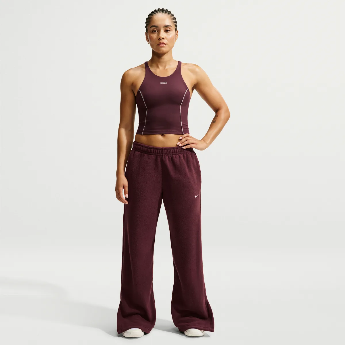 One Therma-FIT Mid-Rise Wide-Leg Pants