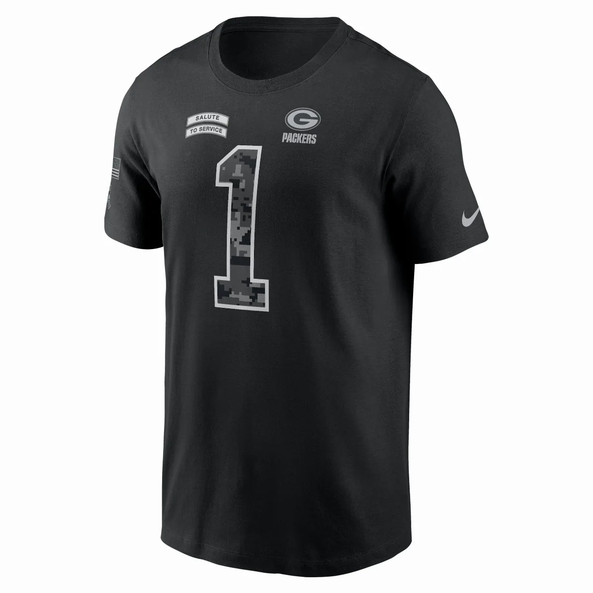 Micah Parsons Green Bay Packers Salute to Service NFL T-Shirt by Nike