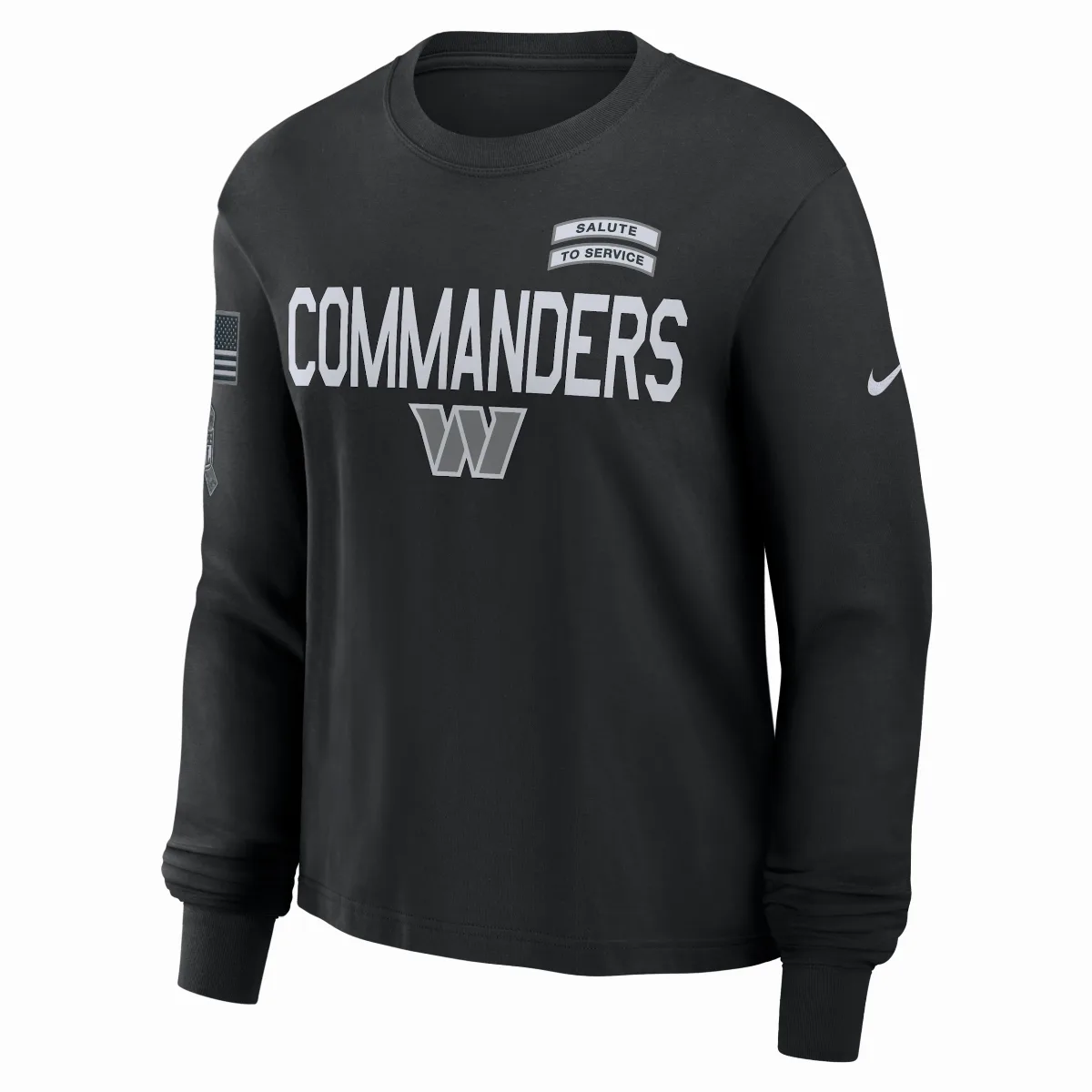 Washington Commanders Salute to Service Sideline Dri-FIT NFL Long-Sleeve T-Shirt by Nike