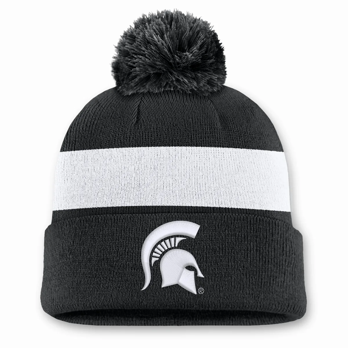 Michigan State Peak College Cuffed Beanie by Nike