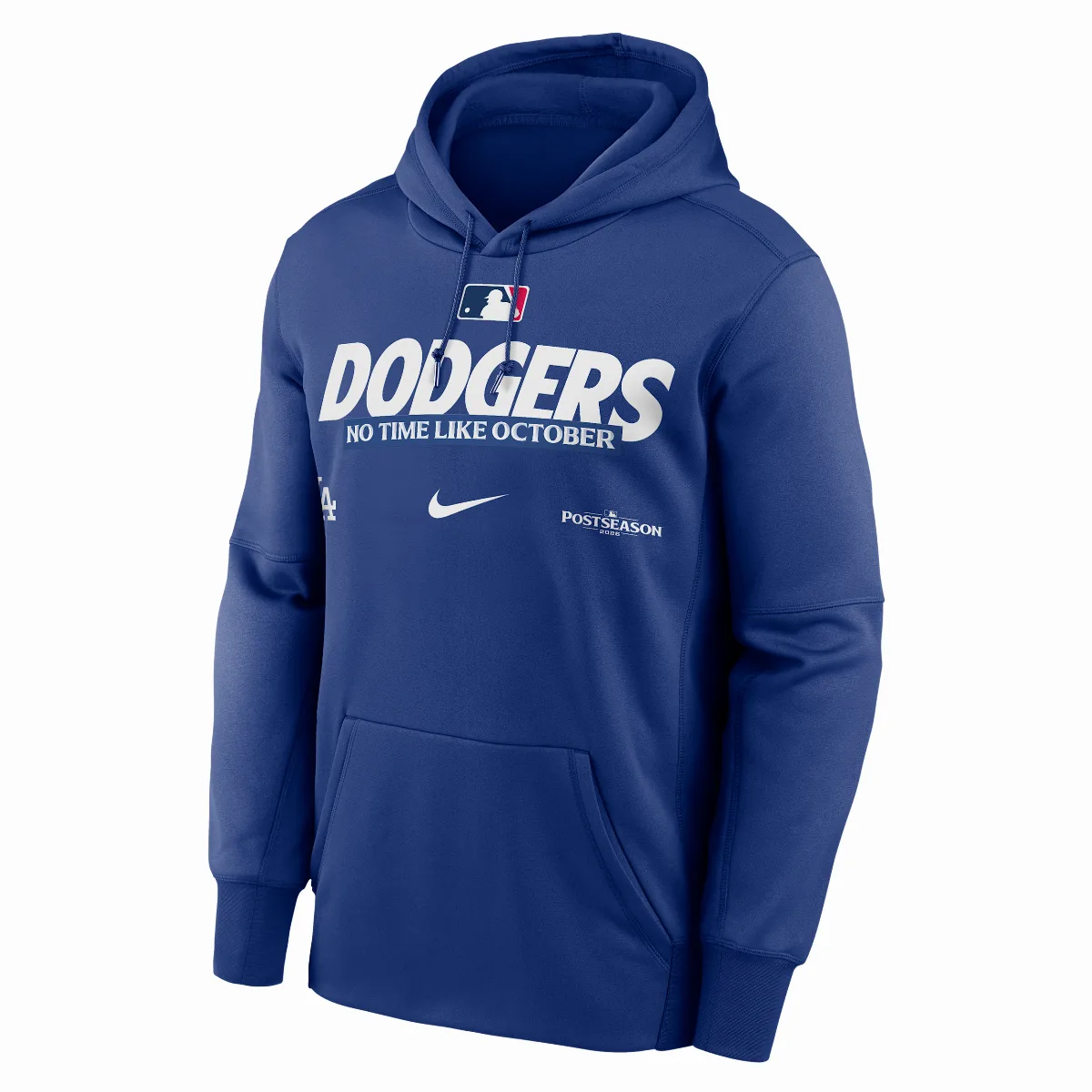 Los Angeles Dodgers 2026 Postseason Authentic Collection Therma-FIT MLB Pullover Hoodie by Nike