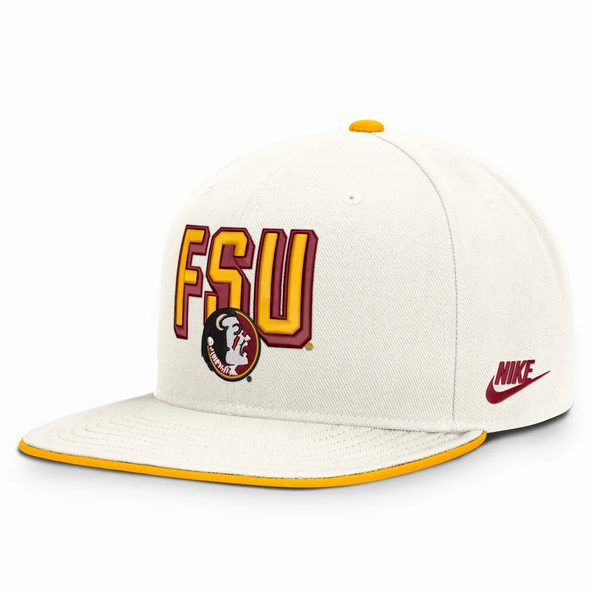 Florida State Legacy Letter & Mascot Pro Dri-FIT College Adjustable Hat by Nike