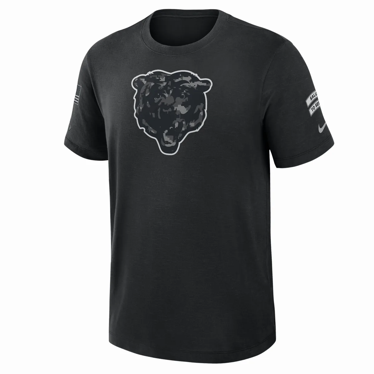 Chicago Bears Salute to Service Slub Dri-FIT NFL T-Shirt by Nike