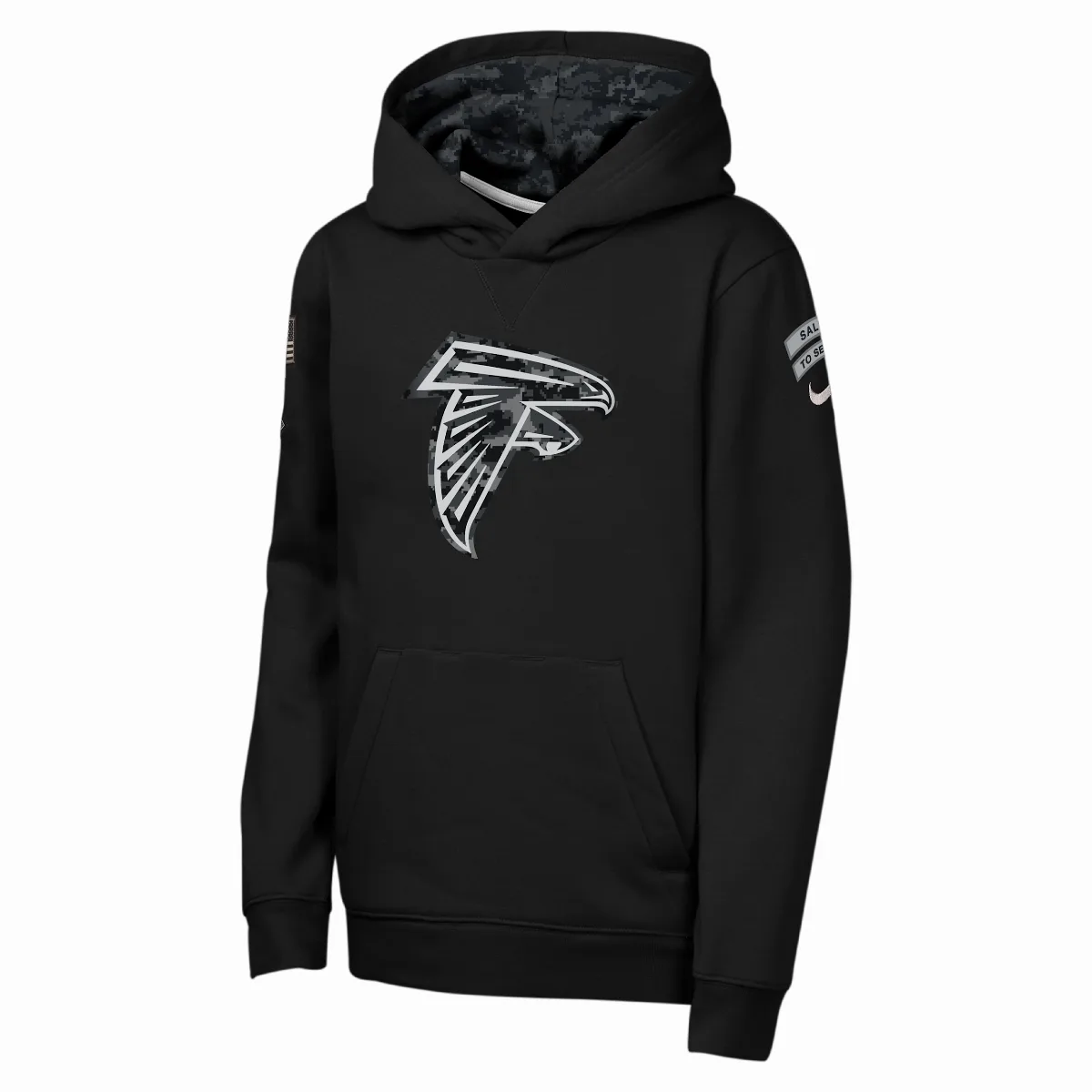 Atlanta Falcons Salute to Service Sideline Club NFL Pullover Hoodie by Nike