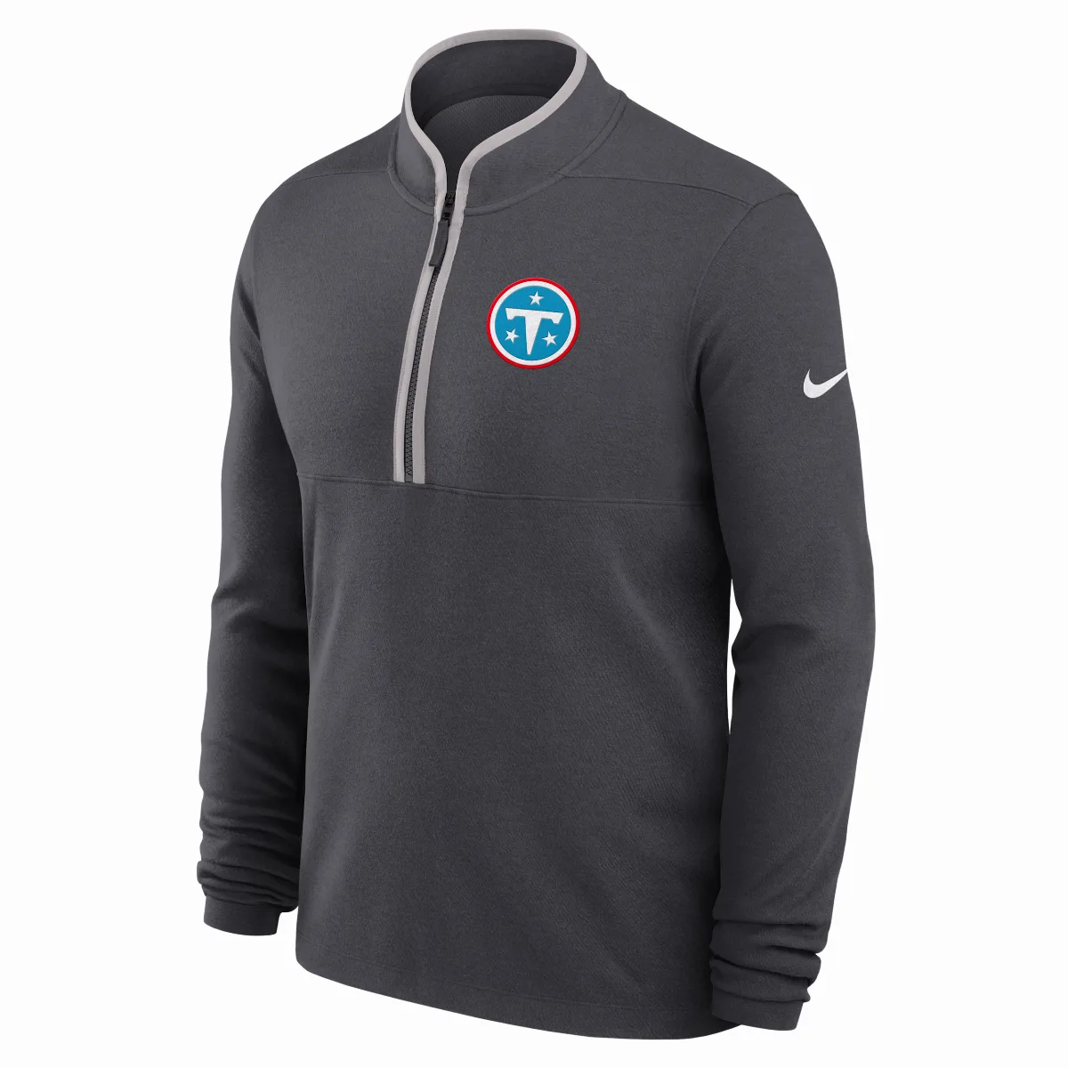 Tennessee Titans Primetime Victory Dri-FIT NFL 1/2-Zip Long-Sleeve Top by Nike
