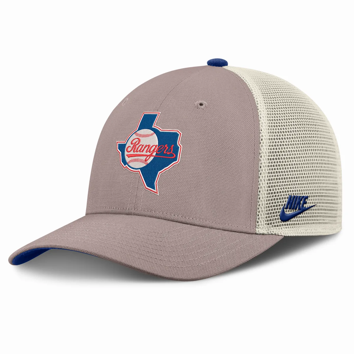 Texas Rangers Cooperstown Rise MLB Adjustable Trucker Hat by Nike