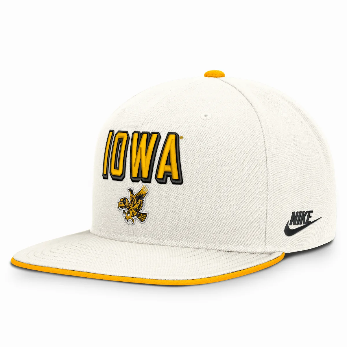 Iowa Legacy Letter & Mascot Pro Dri-FIT College Adjustable Hat by Nike