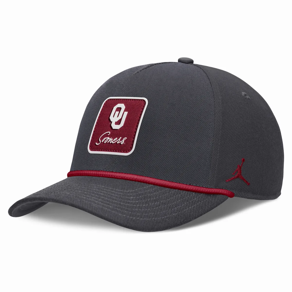Oklahoma Primetime Rise Jordan Brand Dri-FIT College A-Frame Adjustable Hat by Nike