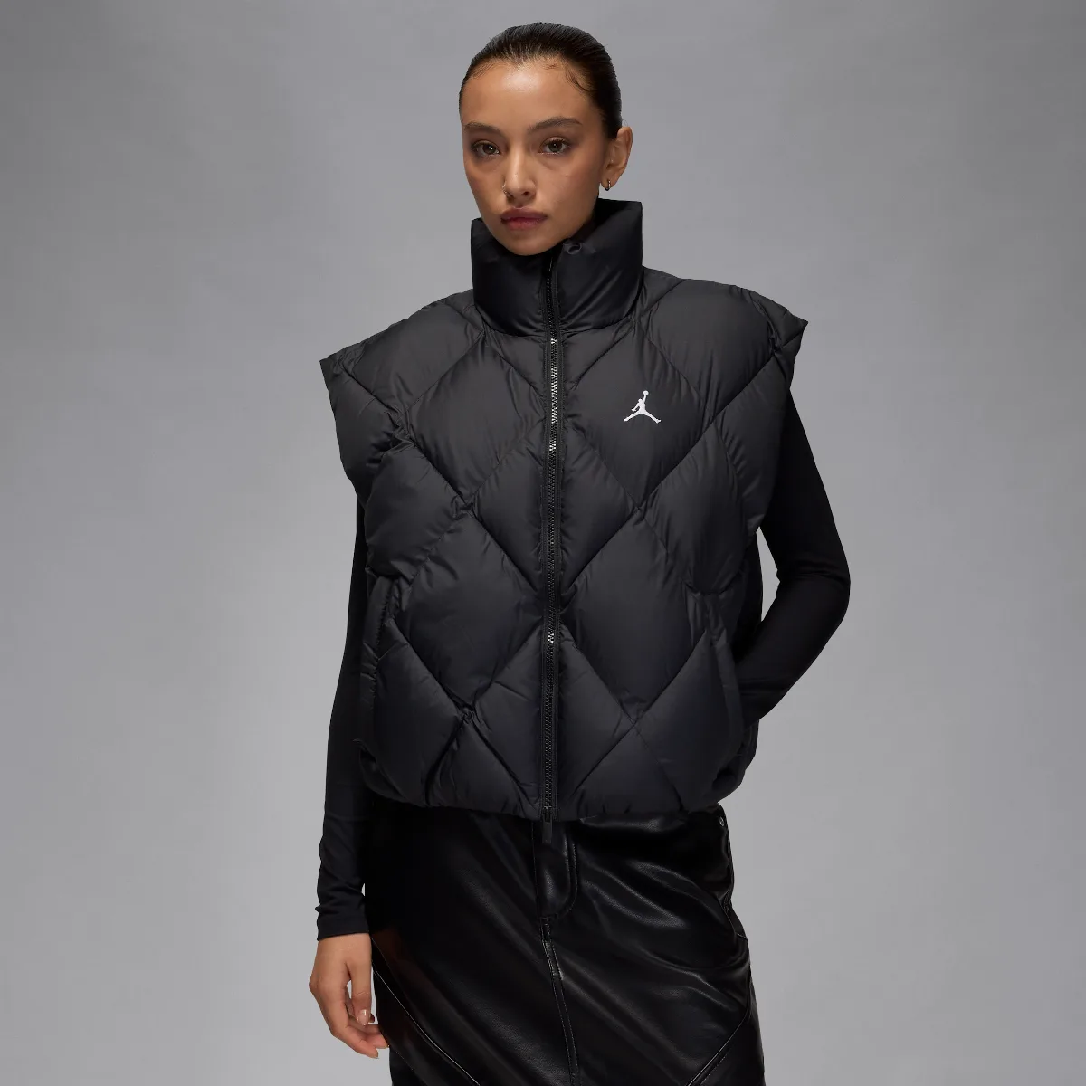 Jordan Brooklyn Therma-FIT Quilted Puffer Vest by Jordan
