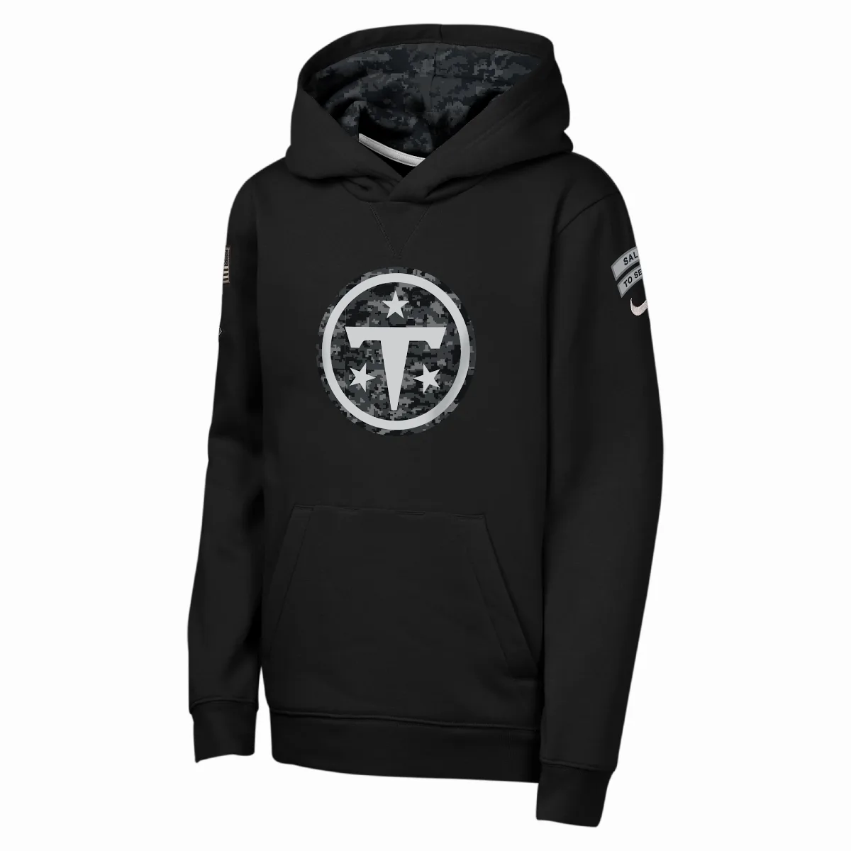 Tennessee Titans Salute to Service Sideline Club NFL Pullover Hoodie by Nike