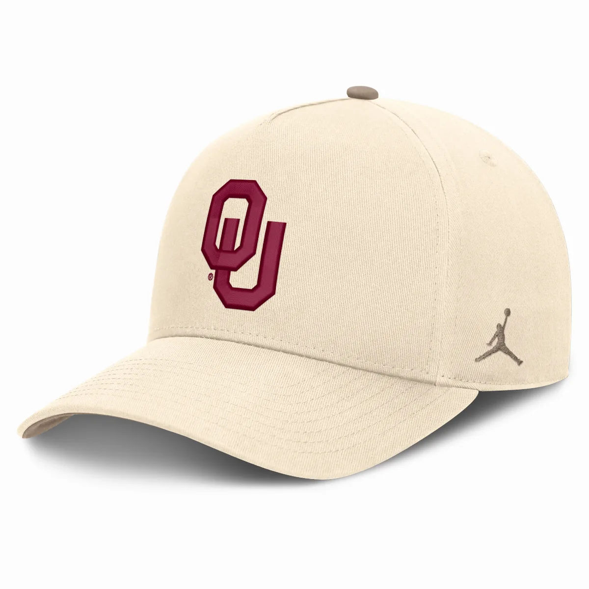 Oklahoma Natural Rise Jordan Brand Dri-FIT College A-Frame Adjustable Hat by Jordan