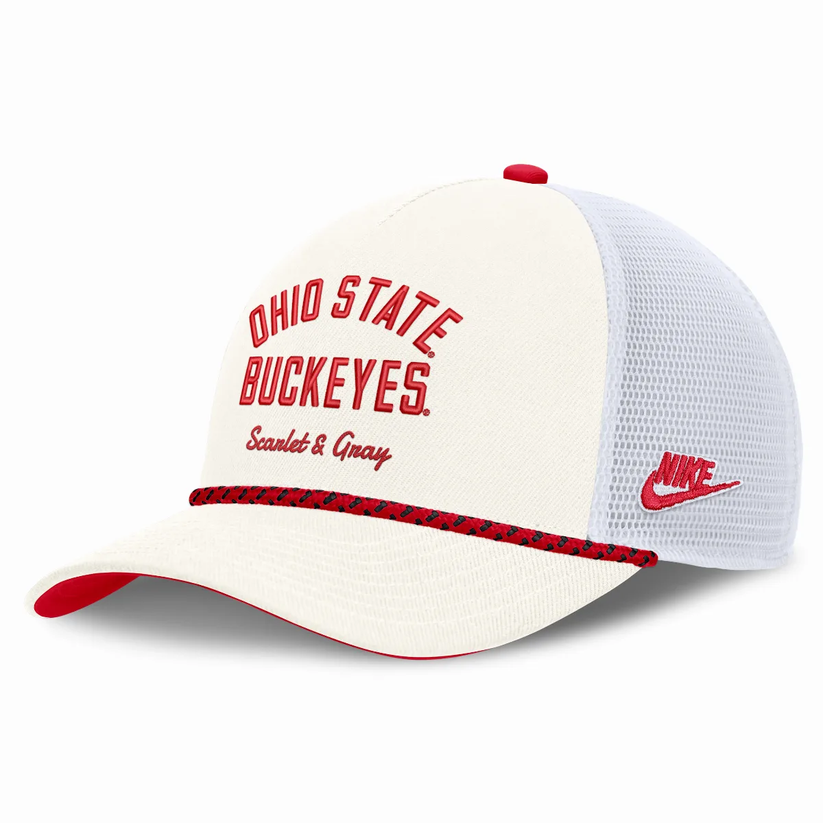 Ohio State Denim College Trucker Adjustable Hat